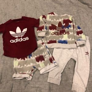 EUC adidas originals lot- two outfits